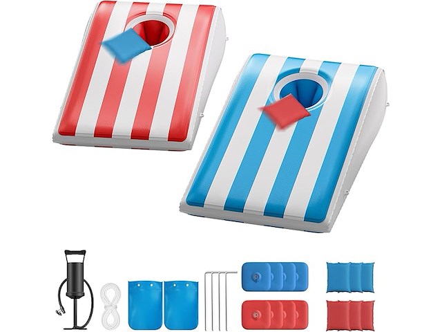 Qpau opblaasbare cornhole board set - afbeelding 1 van  4