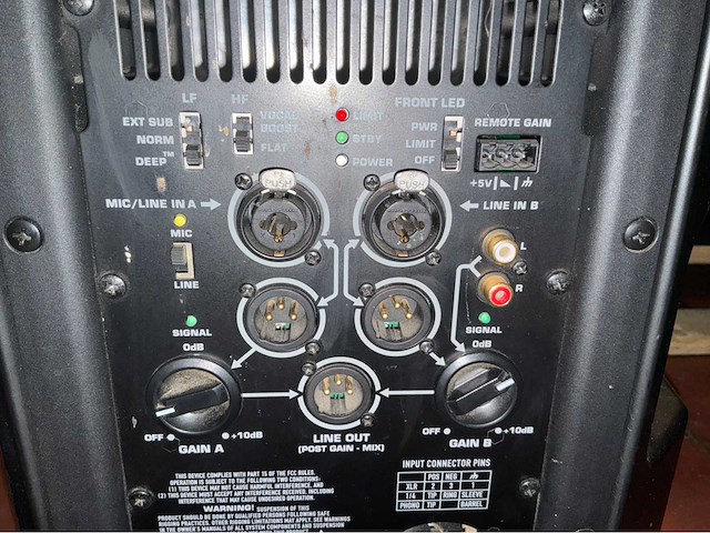 Qsc k10 luidspreker (2x) - afbeelding 3 van  5