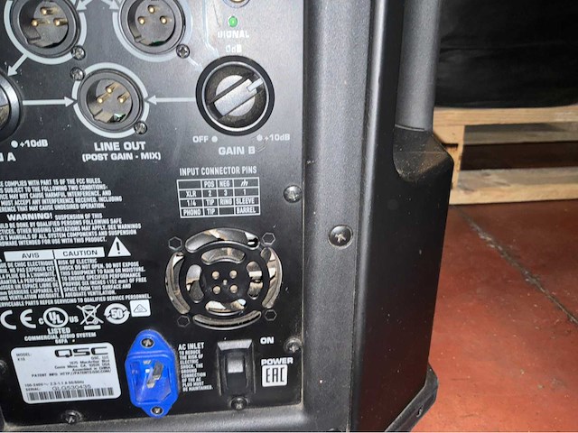 Qsc k10 luidspreker (2x) - afbeelding 5 van  9