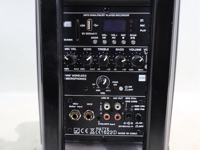Qtx speaker/versterker - afbeelding 4 van  5