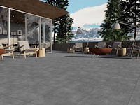 Qua granite ark antraciet mat vloertegel 100x100 cm 132 m² - afbeelding 2 van  4