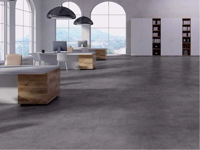 Qua granite ark antraciet mat vloertegel 60x120 cm 50,4 m² - afbeelding 5 van  6
