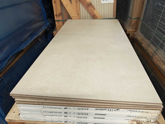 Qua granite ark ivory mat vloertegel 60x120 cm 13,68 m² - afbeelding 1 van  10