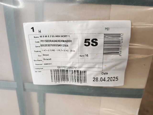 Qua granite ark ivory outdoor tegel 60x60x2 cm 46,08 m² - afbeelding 4 van  6