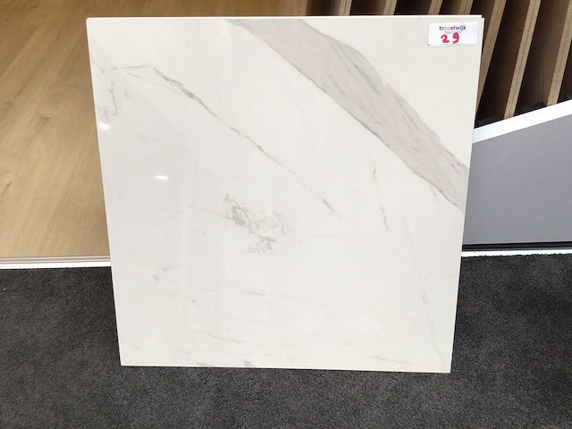 Qua granite calacatta gepolijst 60x60 cm tegel 92,16 m² - afbeelding 1 van  9
