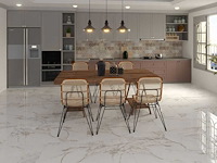 Qua granite creme blanc gepolijst 60x120 cm tegel 64,8 m² - afbeelding 1 van  6