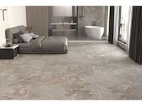 Qua granite gris travertino mat vloertegel 100x100 cm 60 m² - afbeelding 3 van  5