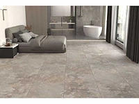 Qua granite gris travertino mat vloertegel 100x100 cm 60 m² - afbeelding 3 van  5