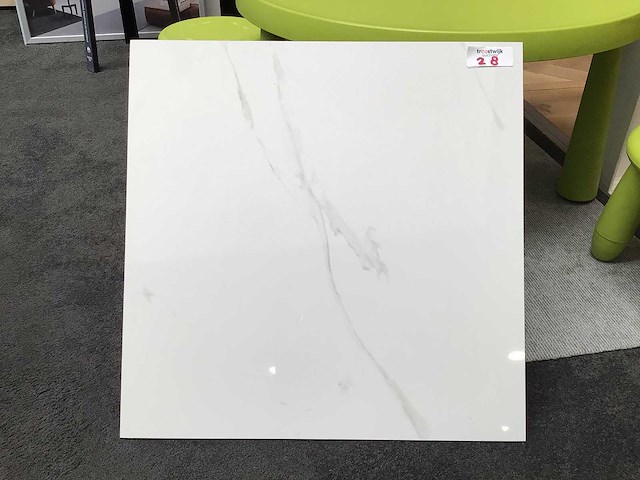 Qua granite opium blanco gepolijst 60x60 cm tegel 138,24 m² - afbeelding 1 van  4