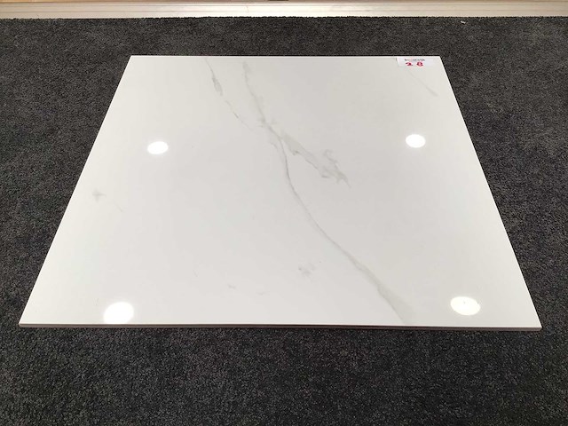 Qua granite opium blanco gepolijst 60x60 cm tegel 138,24 m² - afbeelding 3 van  4