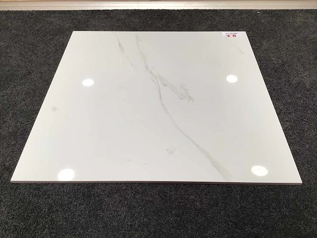 Qua granite opium blanco gepolijst 60x60 cm tegel 46,08 m² - afbeelding 5 van  6