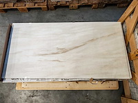 Qua granite pearl gepolijst vloertegel 60x120 cm 29,52 m² - afbeelding 2 van  4