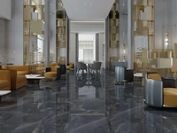 Qua granite space anthracite gepolijst vloertegel 60x60 cm 46,08 m²