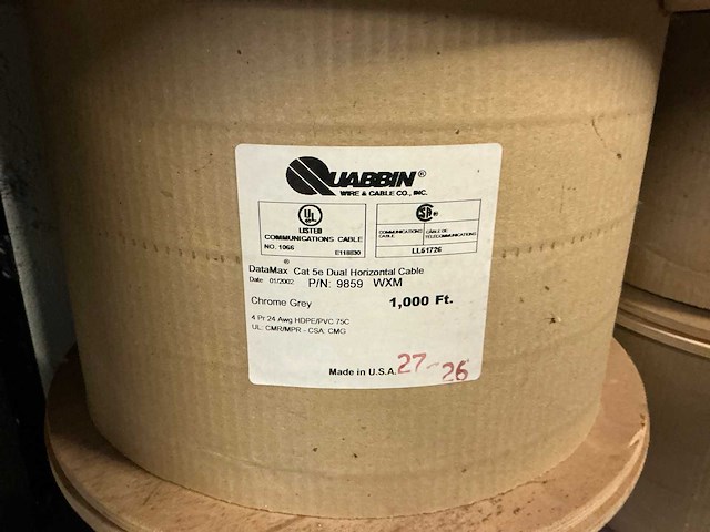 Quabbin bobijnen met diverse kabels (32x) - afbeelding 9 van  15