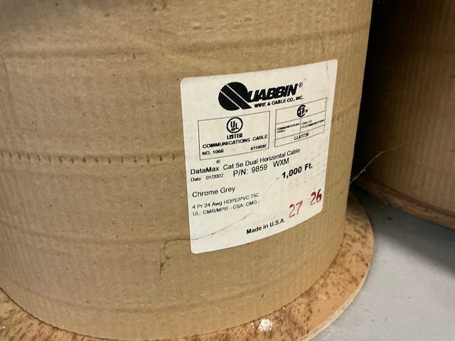 Quabbin bobijnen met diverse kabels (32x) - afbeelding 10 van  15