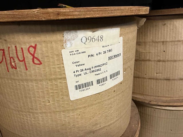 Quabbin bobijnen met diverse kabels (32x) - afbeelding 15 van  15