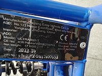 Quad elektrisch 800 watt blauw - afbeelding 10 van  12