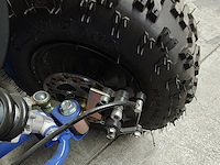 Quad elektrisch 800 watt blauw - afbeelding 12 van  12