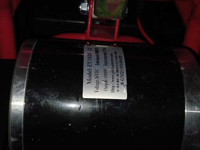 Quad red 800w gxr motosport - afbeelding 3 van  3