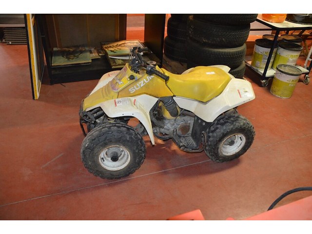 Quad suzuki voor kinderen vanaf 12 jaar - afbeelding 1 van  11