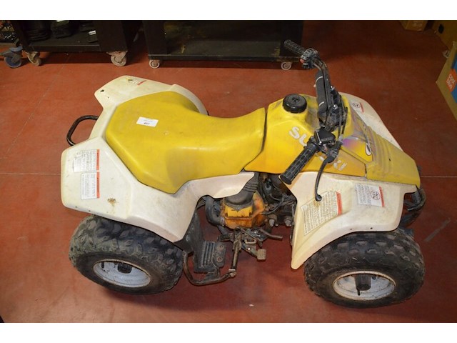 Quad suzuki voor kinderen vanaf 12 jaar - afbeelding 5 van  11