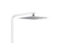 Quadro regendoucheset - thermostatisch - opbouw - belgaqua - chroom - afbeelding 3 van  4