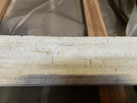 Quartz wit partij mozaïek muurstrips - afbeelding 2 van  5