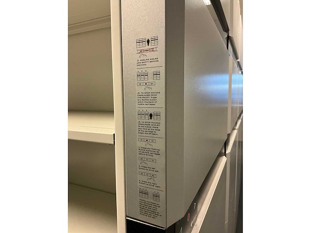 Qubica nordplan schade e9000 mk-iv verrijdbare archiefkast - afbeelding 8 van  13