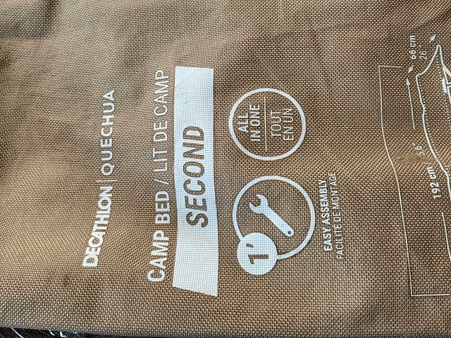 Quechua camp bed second veldbed (26x) - afbeelding 8 van  10