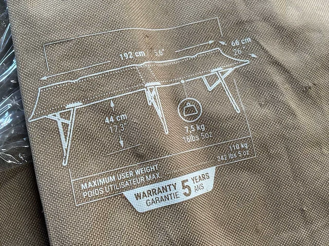 Quechua camp bed second veldbed (26x) - afbeelding 9 van  10