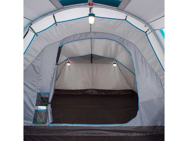 Quechua opblaasbaar kampeertent – luchtseconds 4,1 – 4 personen – 1 slaapkamer - afbeelding 2 van  10