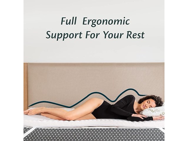 Queen size topper - afbeelding 2 van  4