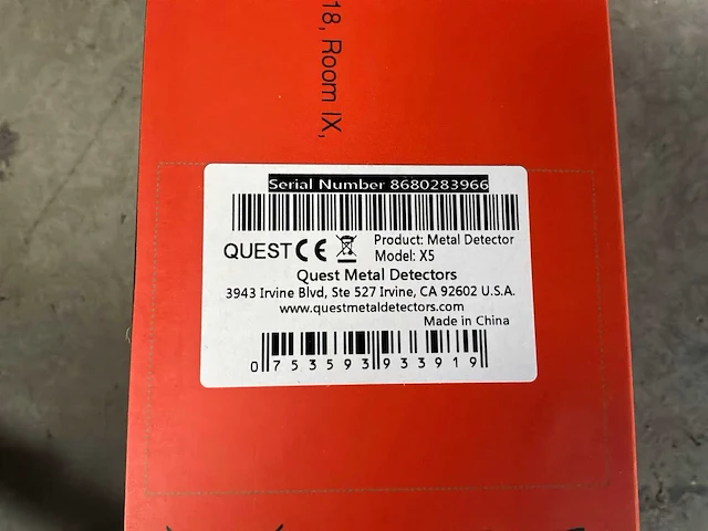 Quest x5 metaaldetector (10x) - afbeelding 5 van  8