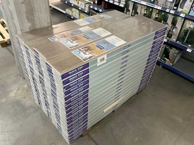 Quick step uniclic impressive laminaatvloer 120m2 - afbeelding 1 van  5