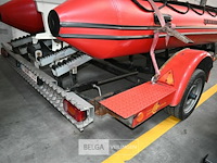 Quicksilver rubberboot met motor en aanhangwagen - afbeelding 2 van  15