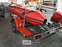 Quicksilver rubberboot met motor en aanhangwagen - afbeelding 4 van  15
