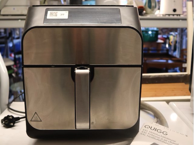 Quigg hete lucht friteuse xxl - afbeelding 1 van  5