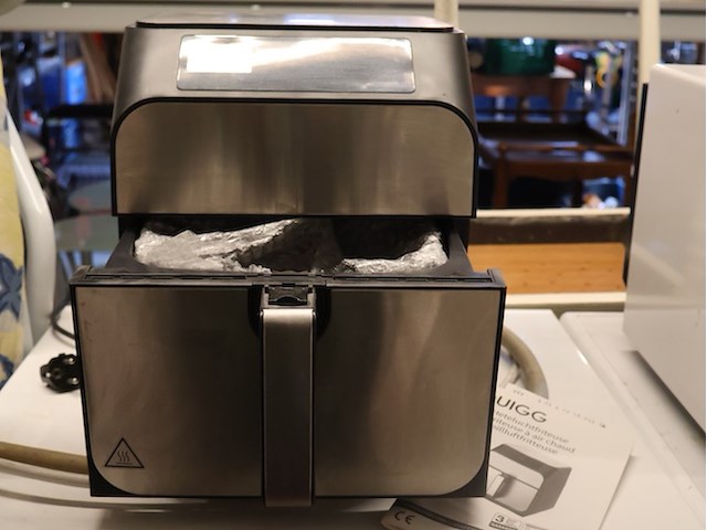 Quigg hete lucht friteuse xxl - afbeelding 2 van  5