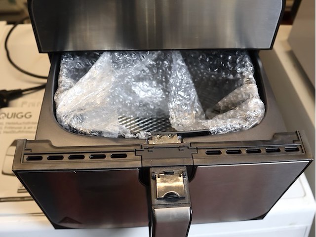 Quigg hete lucht friteuse xxl - afbeelding 3 van  5