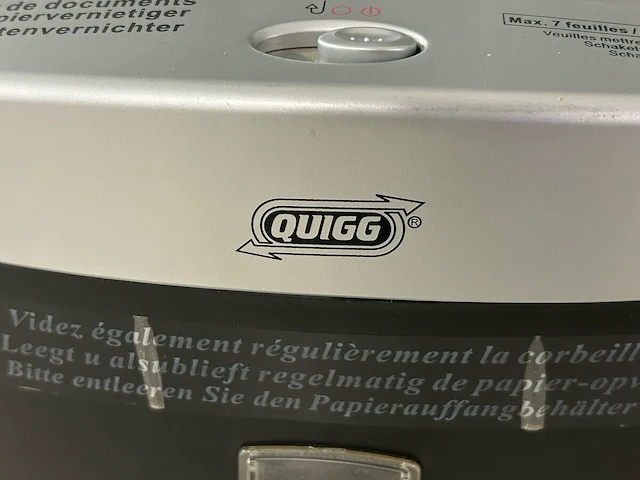 Quigg papierversnipperaar - afbeelding 2 van  4