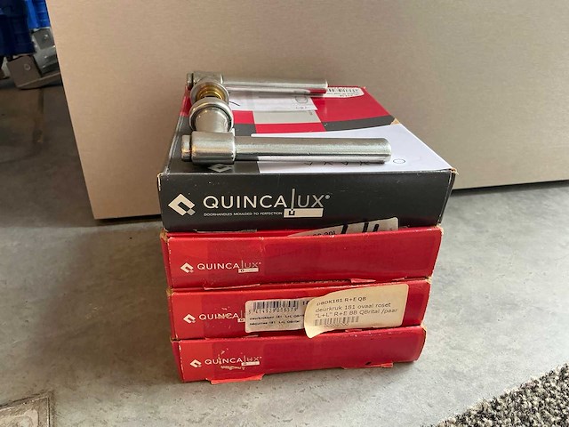 Quincalux deurkruk (4x) - afbeelding 1 van  3