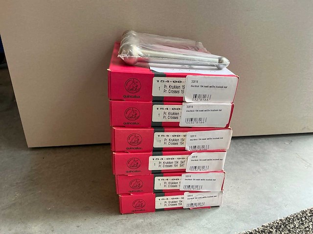 Quincalux deurkruk (6x) - afbeelding 1 van  3