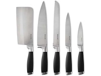 Qulinart - 8-delige keukenset - 1 acryl messenhouder, 5 roestvrijstalen messen 3cr14 - afbeelding 7 van  7