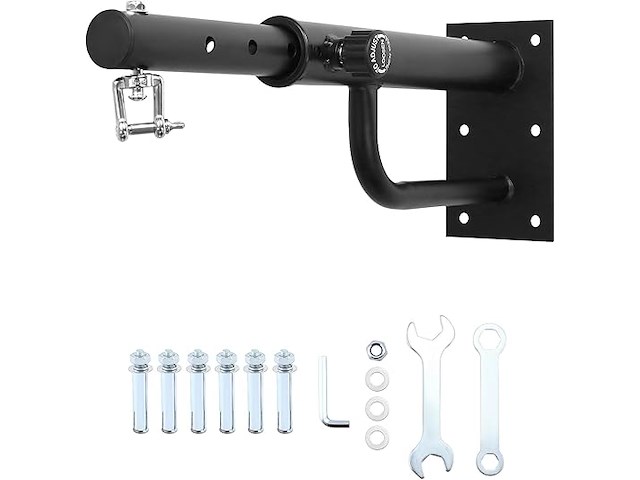 Qwork® massief stalen bokszakbeugel - afbeelding 1 van  5