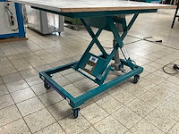 R. beck mobiele verstelbare werkbank/tafel - afbeelding 2 van  5