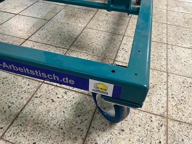 R. beck mobiele verstelbare werkbank/tafel - afbeelding 3 van  5