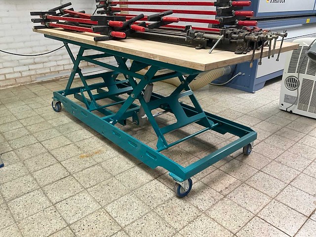 R. beck mobiele verstelbare werkbank/tafel - afbeelding 4 van  10