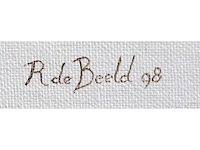 R. de beeld - meisje in rode bikini - olie op canvasboard - afbeelding 2 van  7