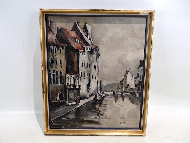R de bruyne 1954 - stadszicht - afbeelding 1 van  6