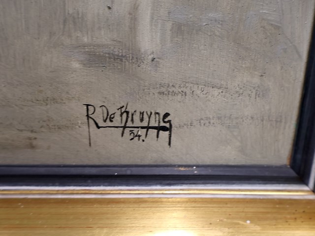 R de bruyne 1954 - stadszicht - afbeelding 3 van  6
